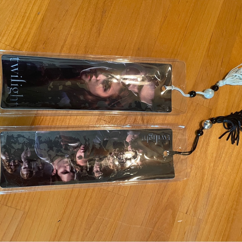 Twilight Character Bookmarks with Tassels